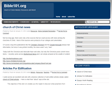 Tablet Screenshot of bible101.org
